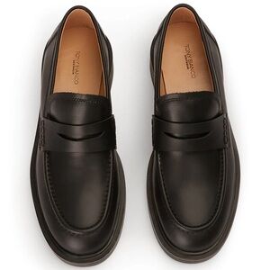 Tony Bianco Black Loafers